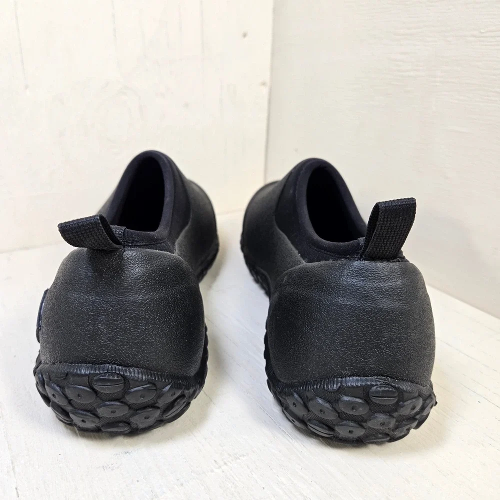 Muck Boot Company Muckster II Low Mens 11 Black Waterproof Slip On Shoes HTM